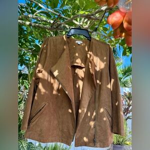 J. Jill Suede Petite Jacket